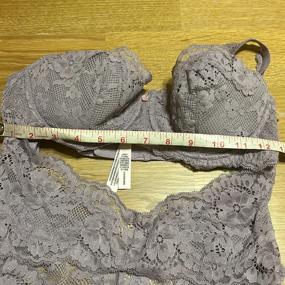 Victoria’s secret Dare to dream Lace uplift balconette Teddy size L NWOT